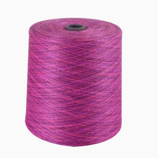 Polyester Space Dyed Filament Seamless Yarn for Knitting