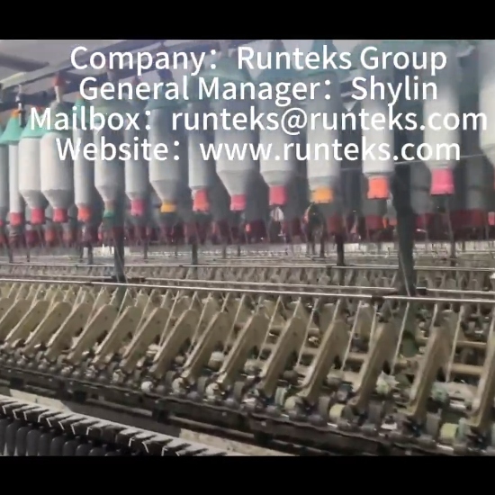 Runteks kesikli kromatik elyaf iplik videosu