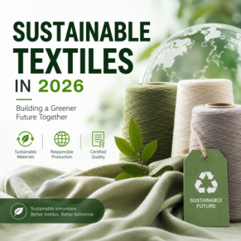 2026'da Sürdürülebilir Tekstiller: Sürdürülebilirlik Tekstil Endüstrisini İleriye Taşıyor